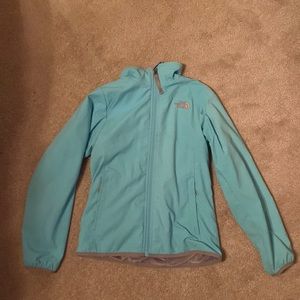 NORTH-FACE blue jacket